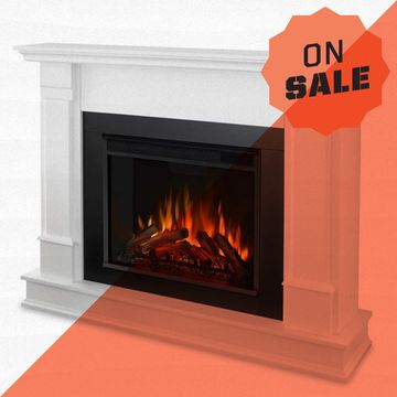 real flame silverton electric fireplace