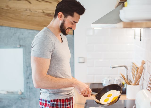 real men cook!
