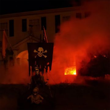 realistic fire halloween decorations