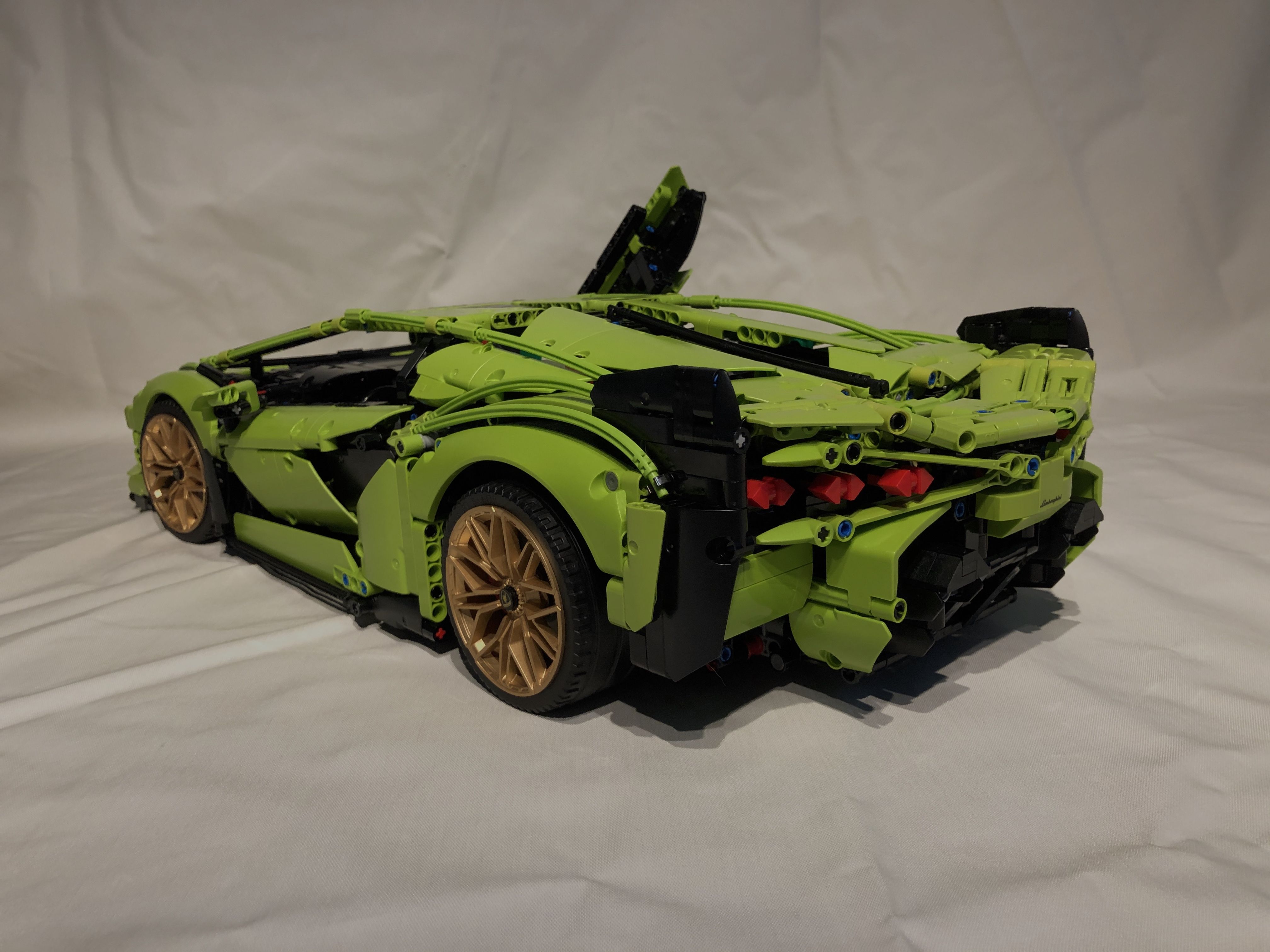 Lamborghini lego online verde