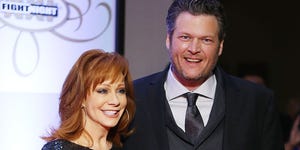 blake shelton and reba mcentire