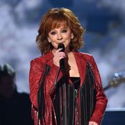 las vegas, nevada   april 07 host reba mcentire performs onstage during the 54th academy of country music awards at mgm grand garden arena on april 07, 2019 in las vegas, nevada photo by jeff kravitzacma2019filmmagic for acm