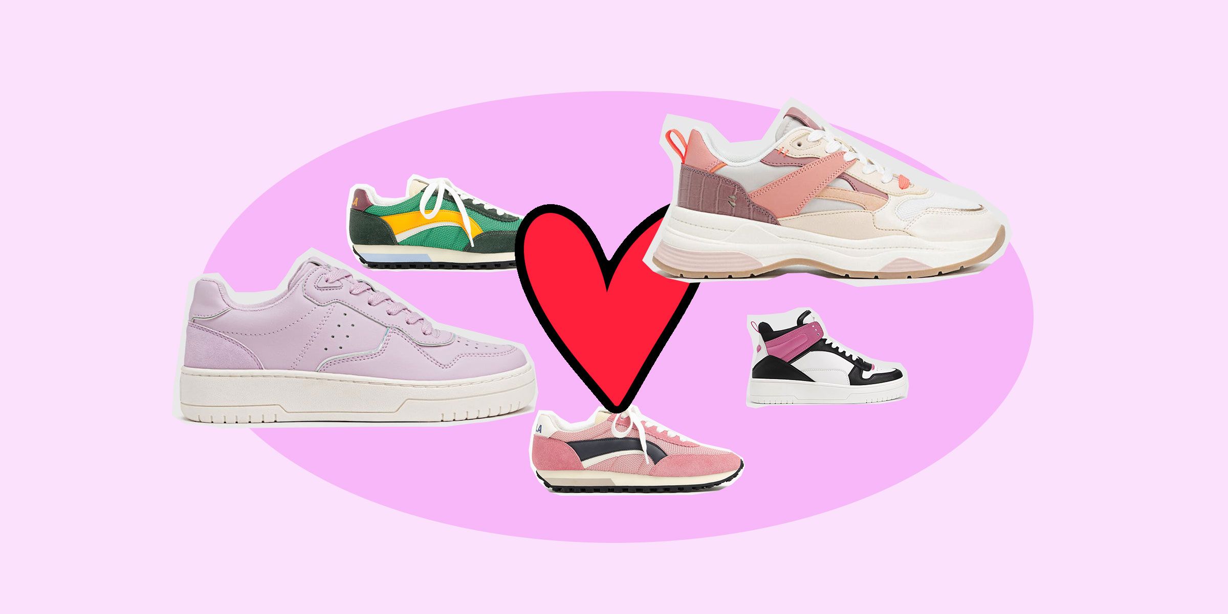 Rebajas 5 pares de zapatillas de Bimba y Lola y Stradivarius