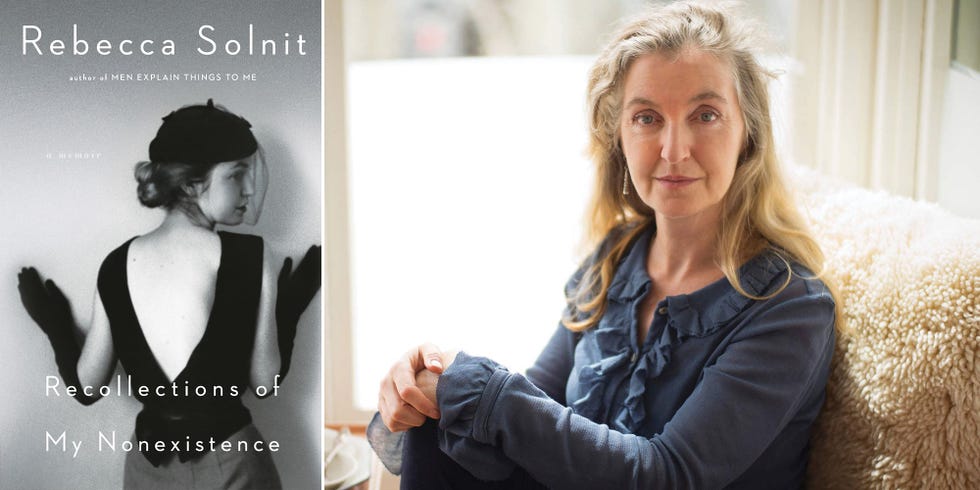 rebecca solnit, recollections of my nonexistance