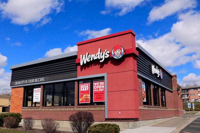 wendyÕs hamburger restaurant