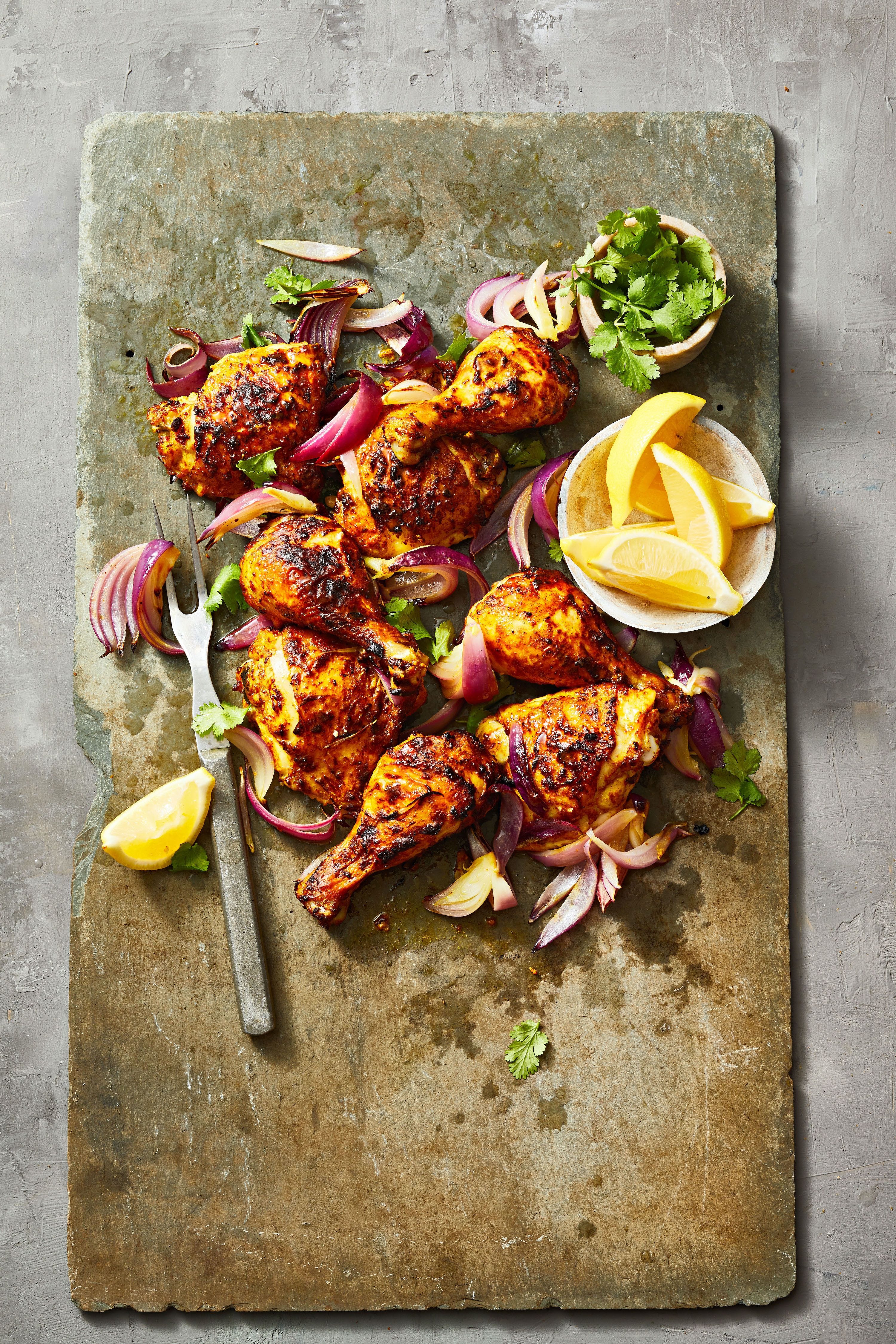 pollo tandoori en freidora de aire ﻿