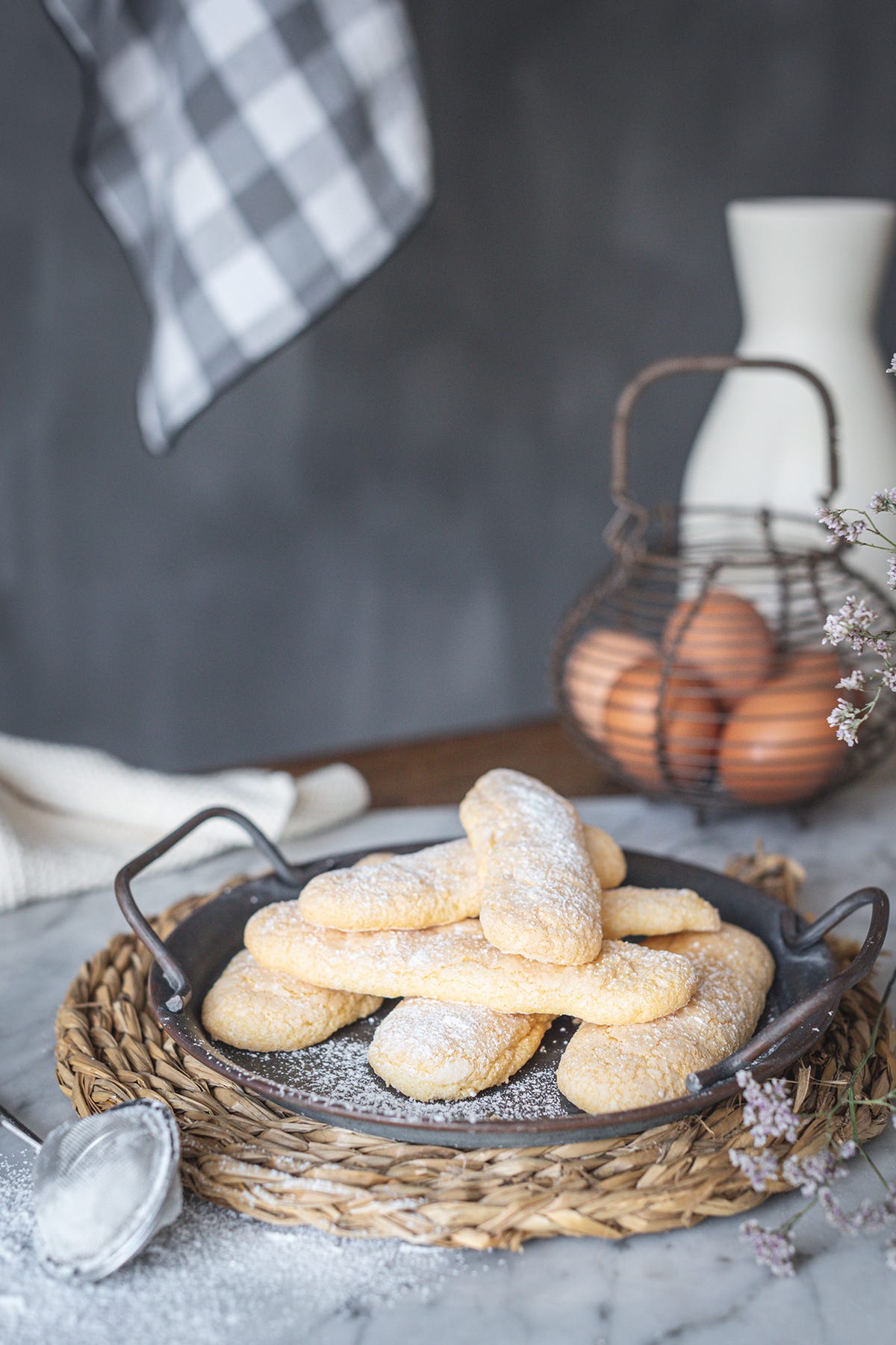 Receta de bizcochos de Soletilla o Melindros