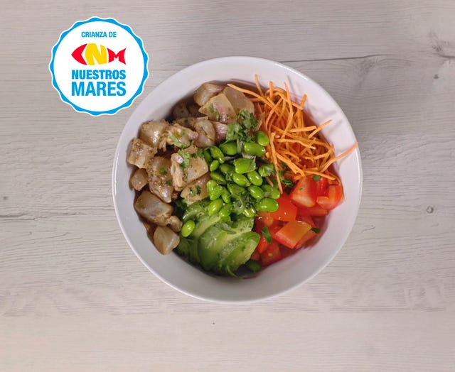receta de poké de corvina de crianza de nuestros mares