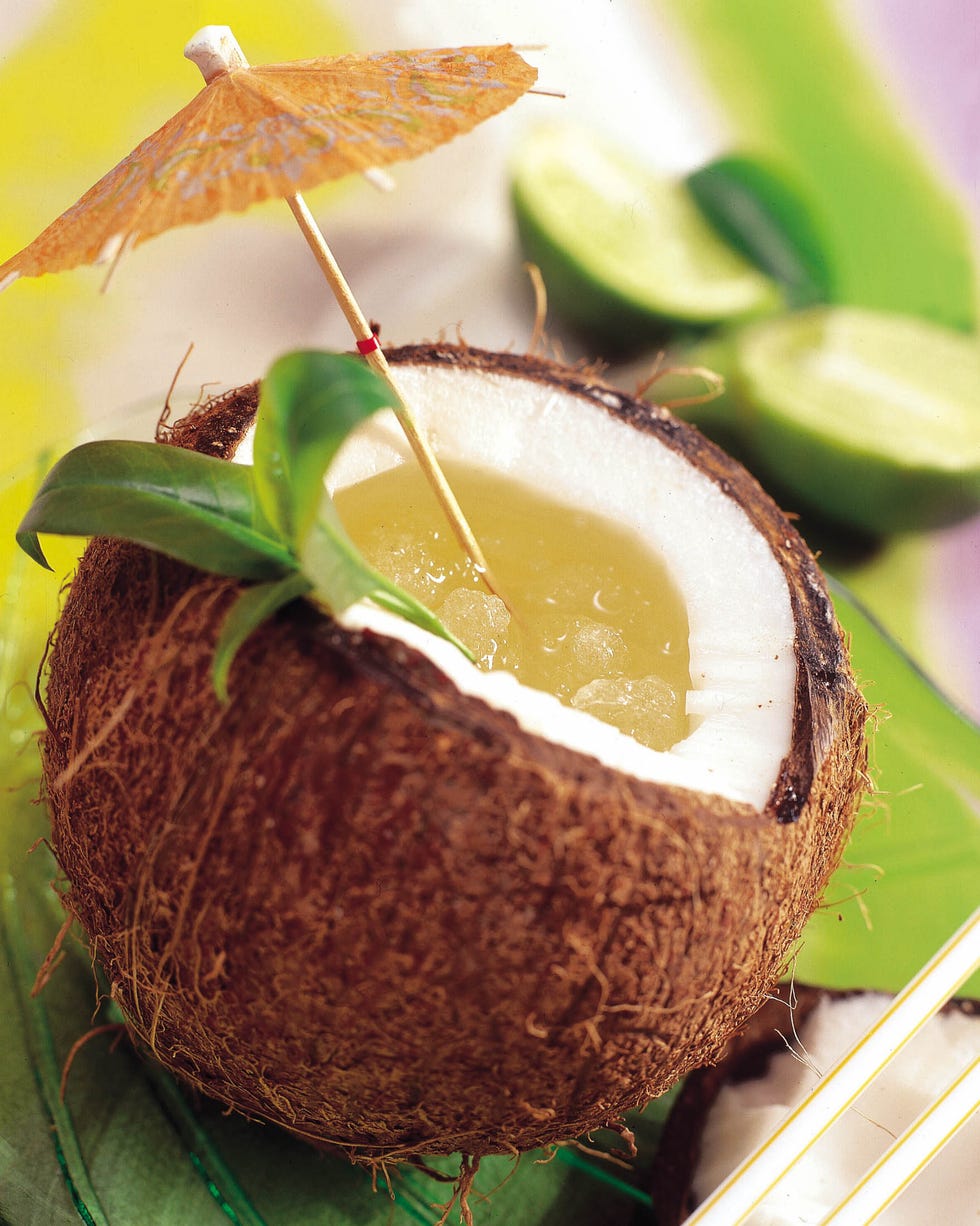 coctel de coco relleno