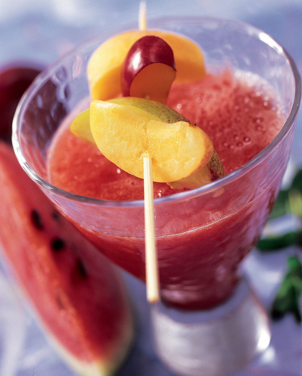 coctel de cava y sandía