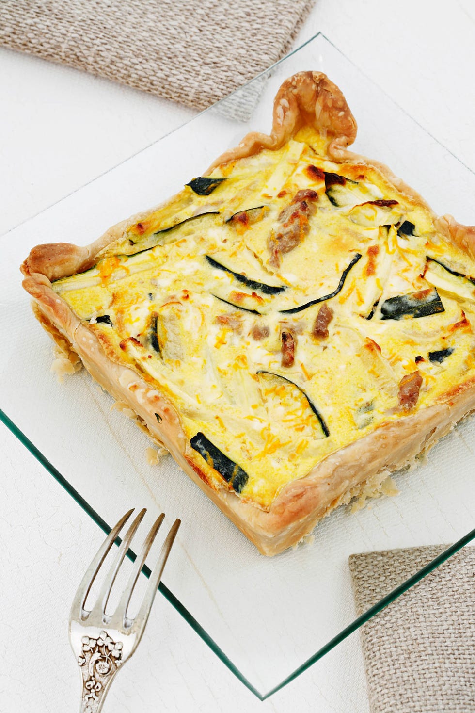 quiche de solomillo