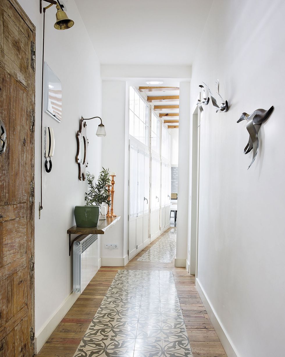 50 Ideas para decorar el recibidor y aprovechar el espacio