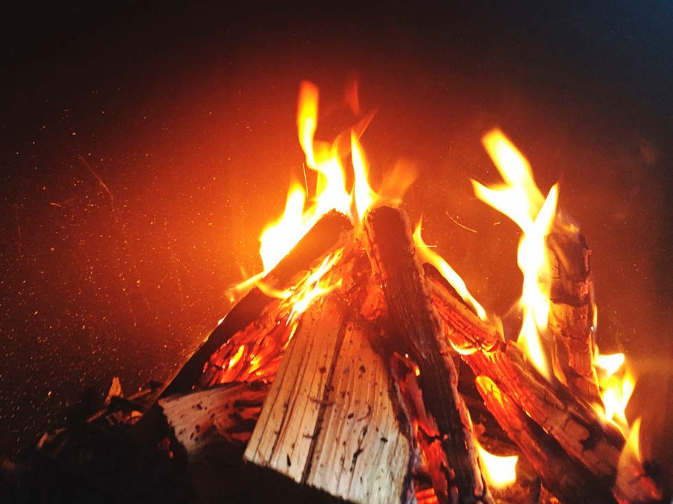 Fire, Flame, Bonfire, Heat, Campfire, Atmosphere, Event, Night, 