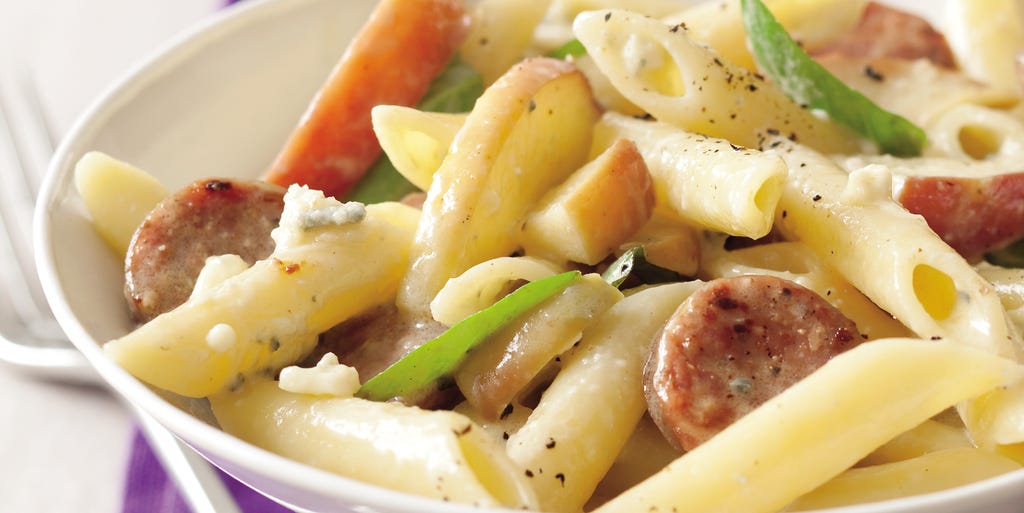 Easy Chicken Apple Sausage Pasta Recipe 2023 - AtOnce