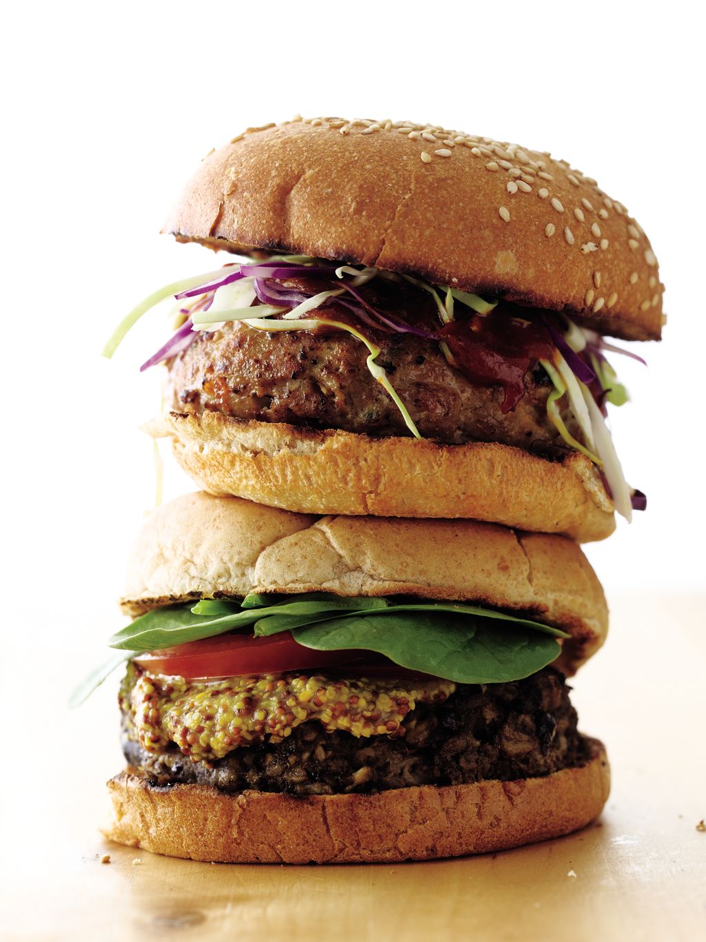 Blackbean Oat Burgers