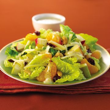 Food, Cuisine, Salad, Dishware, Serveware, Leaf vegetable, Ingredient, Tableware, Garden salad, Recipe, 
