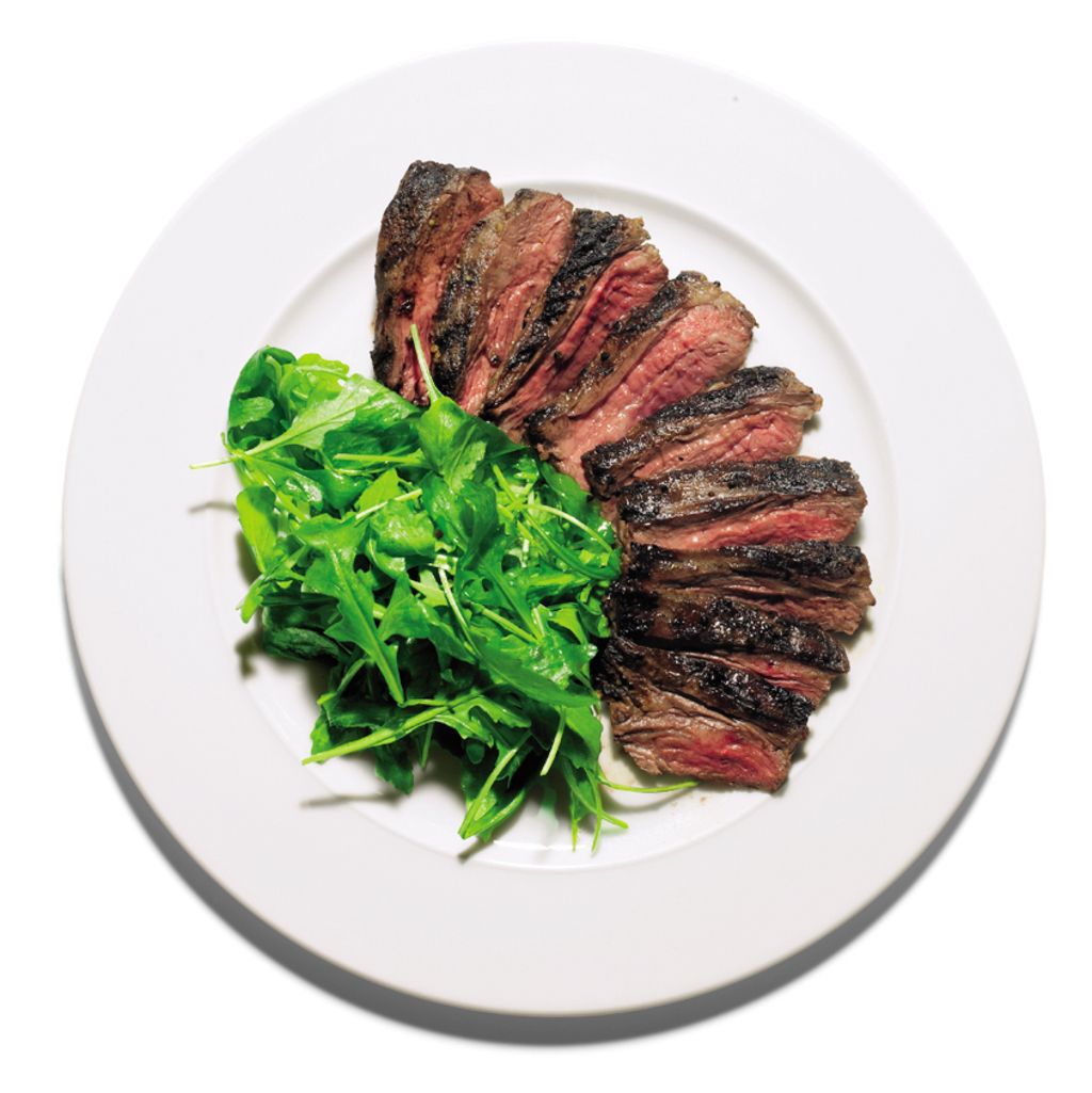 Mustard skirt steak sale