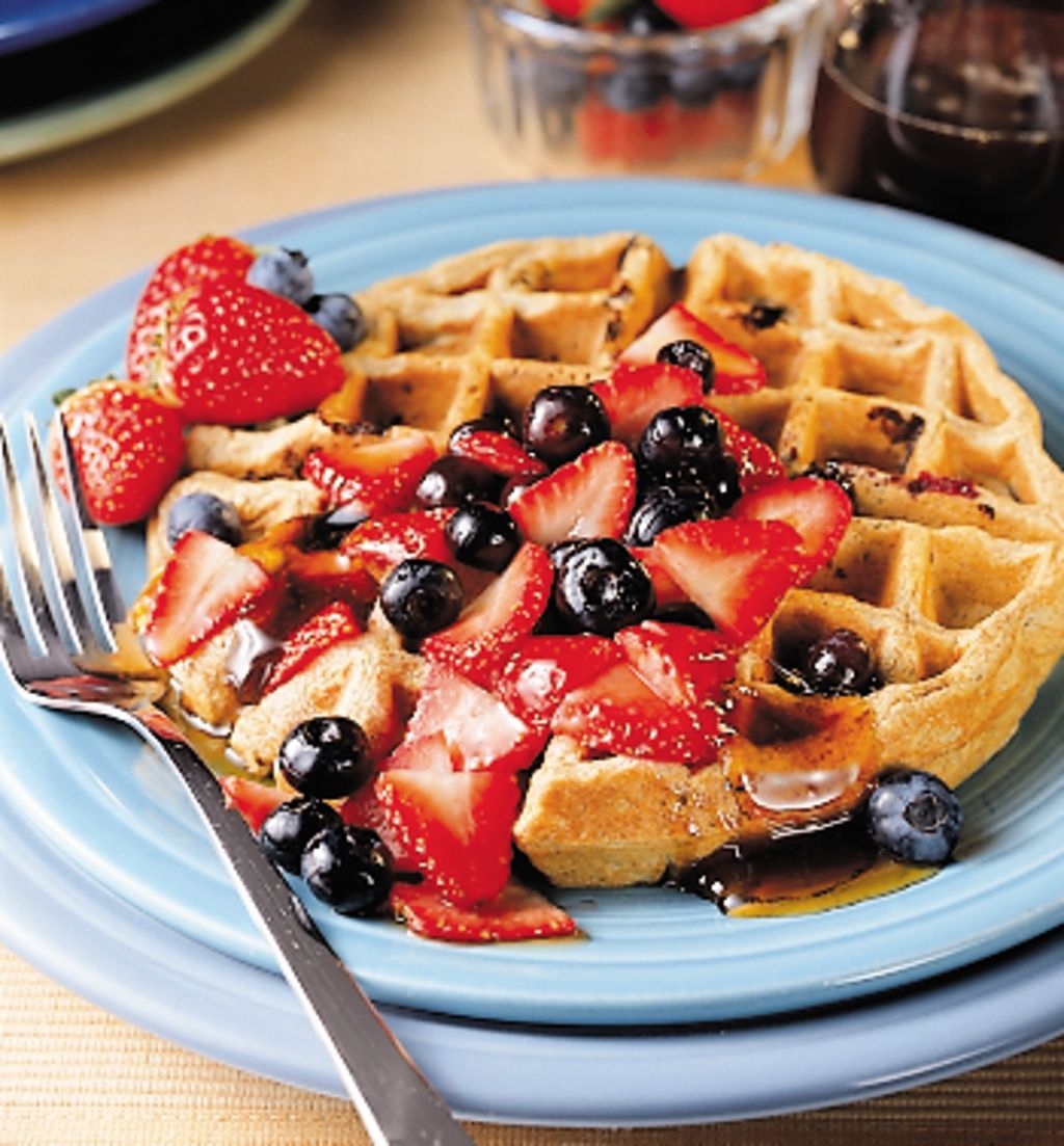 Food, Delicacies, Dishware, Tableware, Serveware, Dish, Ingredient, Invent, Fruit, Plate,   Multigrain Blueberry Waffles multigrain blueberry waffles 1457161820