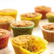 Food, Baked goods, Dessert, Baking cup, Ingredient, Recipe, Dish, Muffin, Snack, Cooking, 