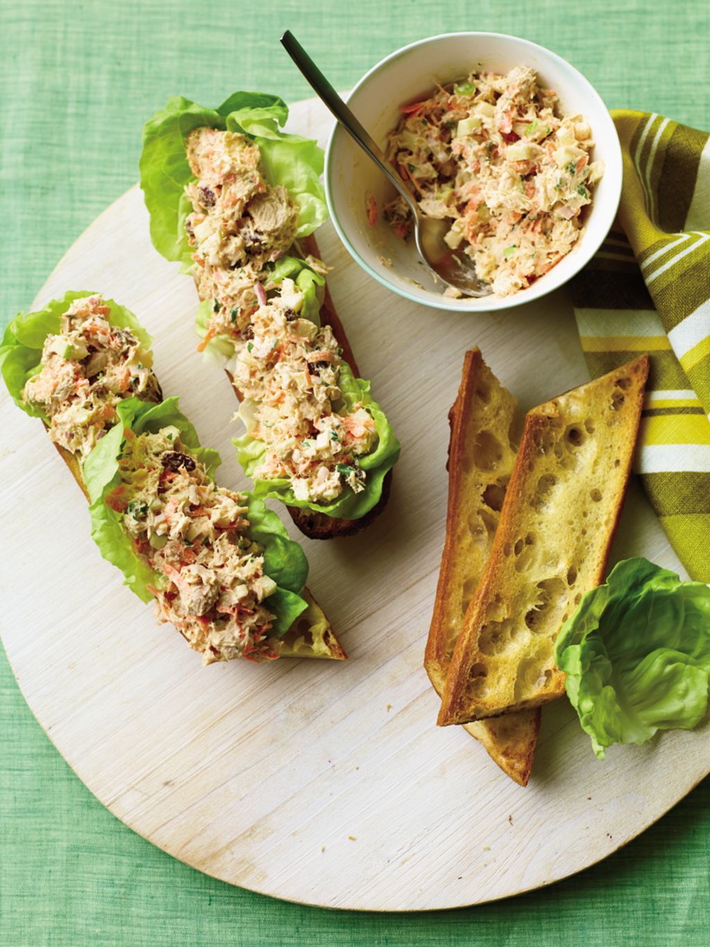 Lunch with Vaya Tyffyn: Masala Sandwich, Carrot and Cucumber Salad