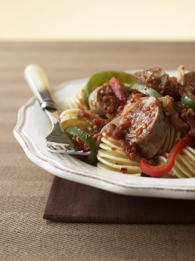 Turkey Sausage and Peppers Recipe, Food Network Kitchen