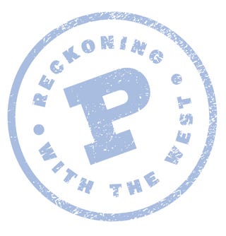 reckoning with the west, people, blue