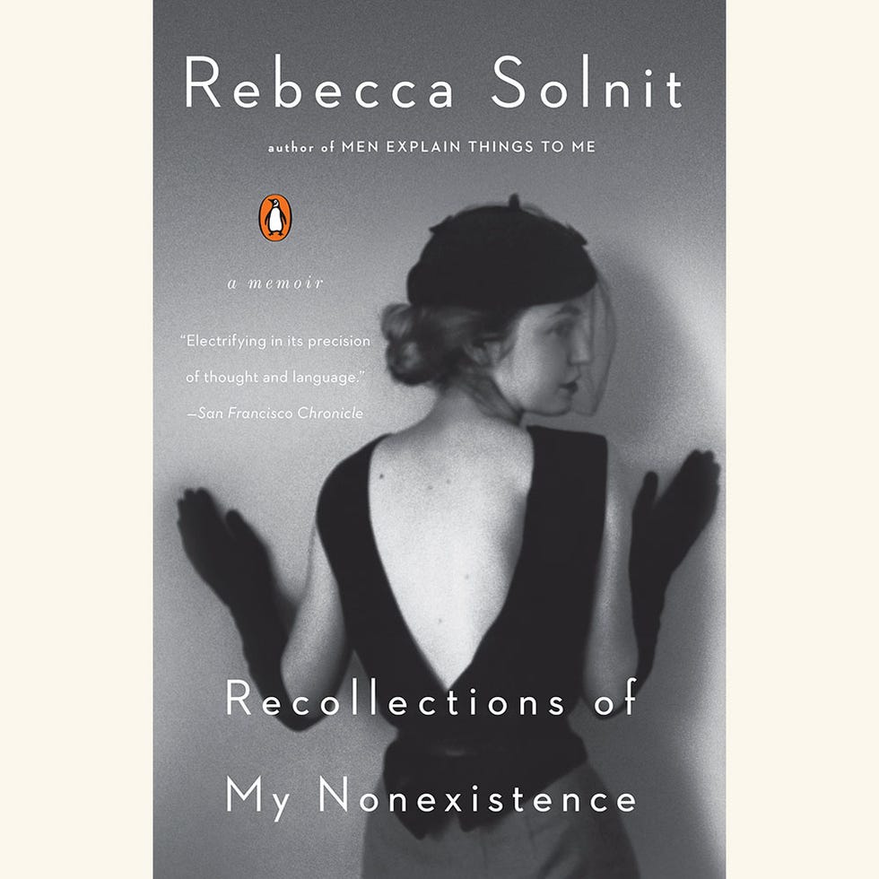 recollections of my nonexistence, rebecca solnit