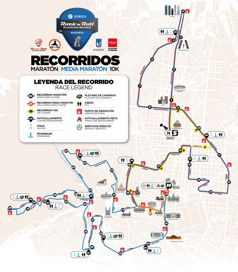 recorrido 10k de mapoma 2025