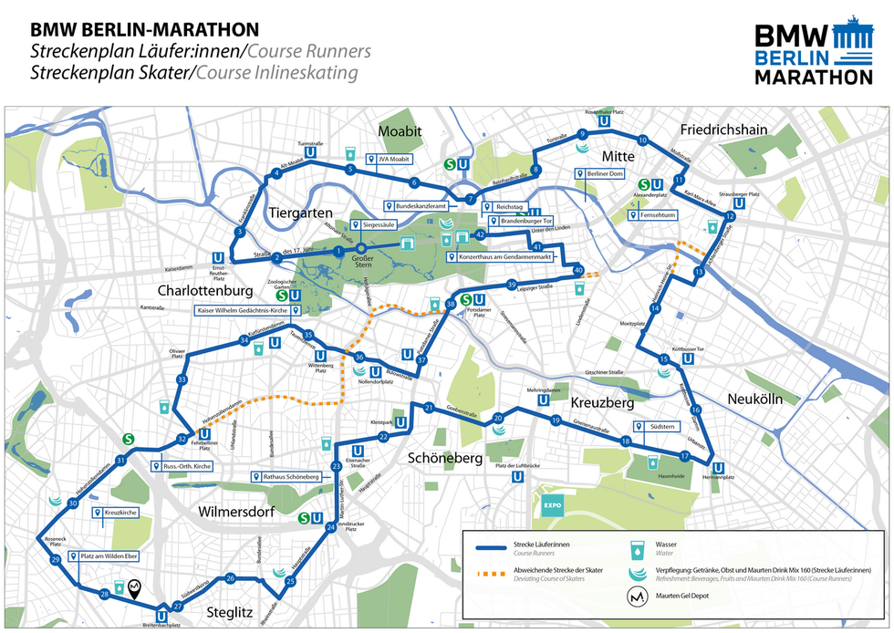 Maratón de Berlín 2023 participantes, recorrido y cómo verlo