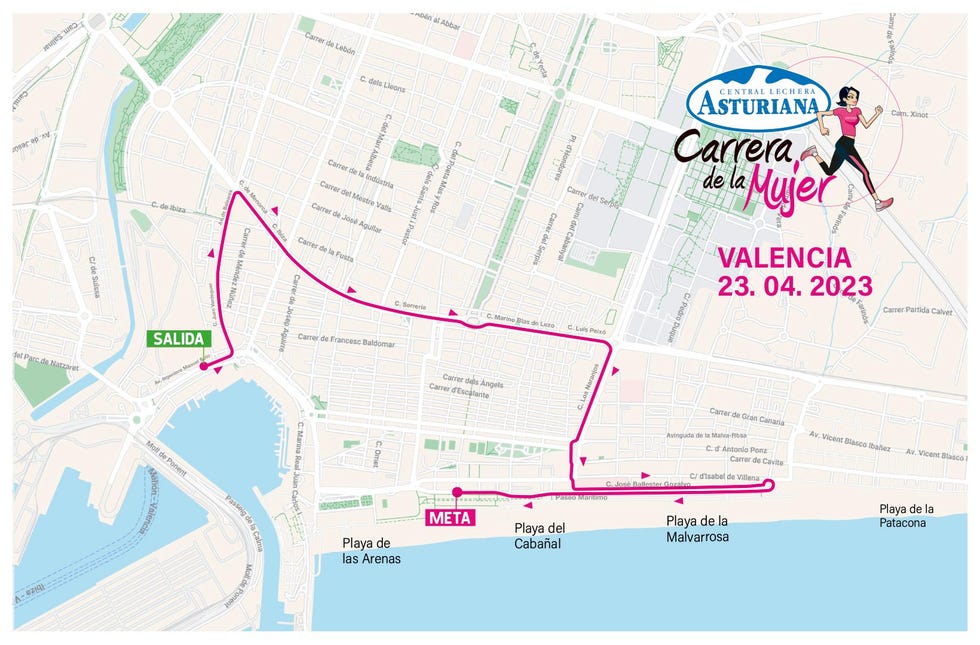 carrera de la mujer de valencia
