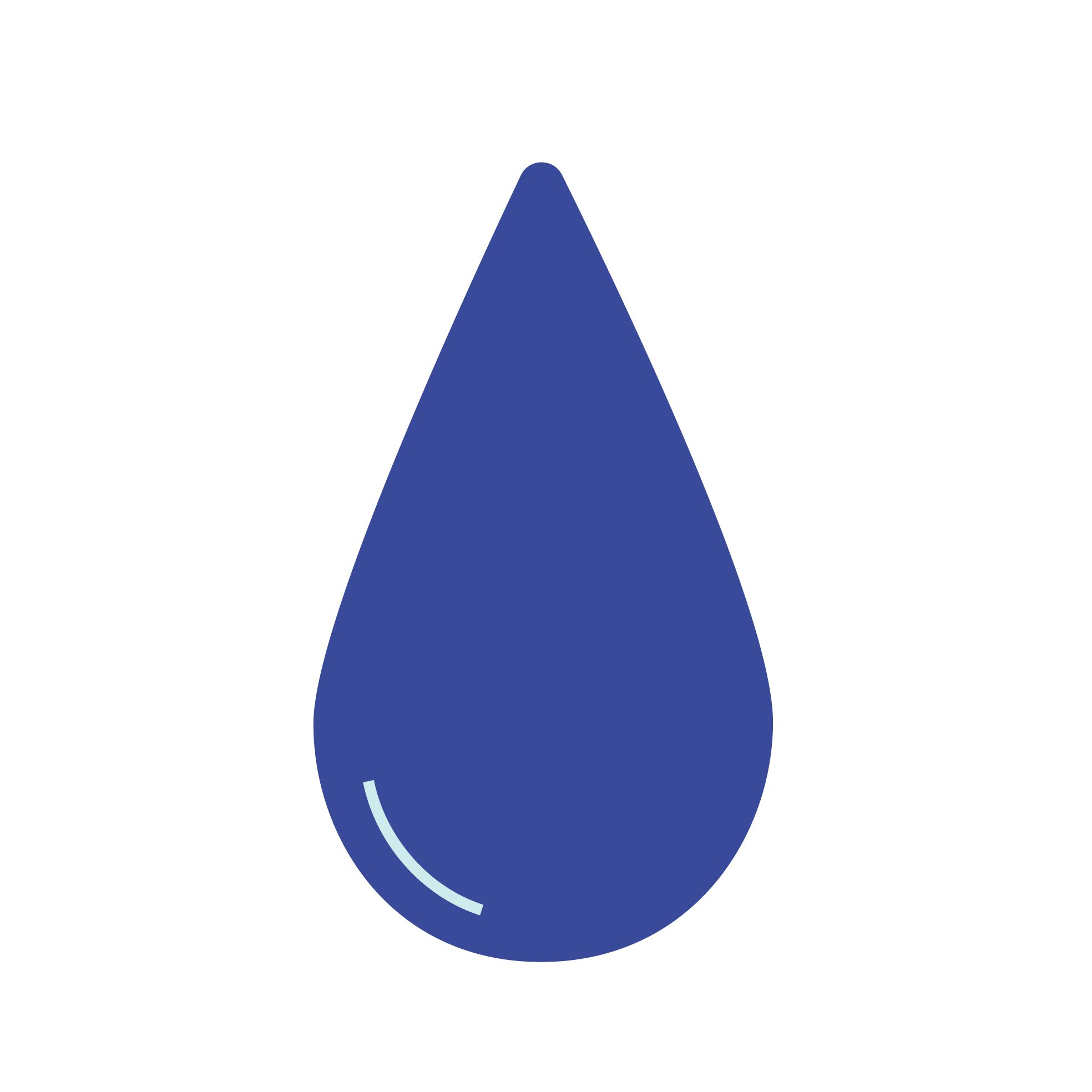 Cobalt blue, Blue, Drop, Electric blue, Cone, Logo, Triangle, Oval, 