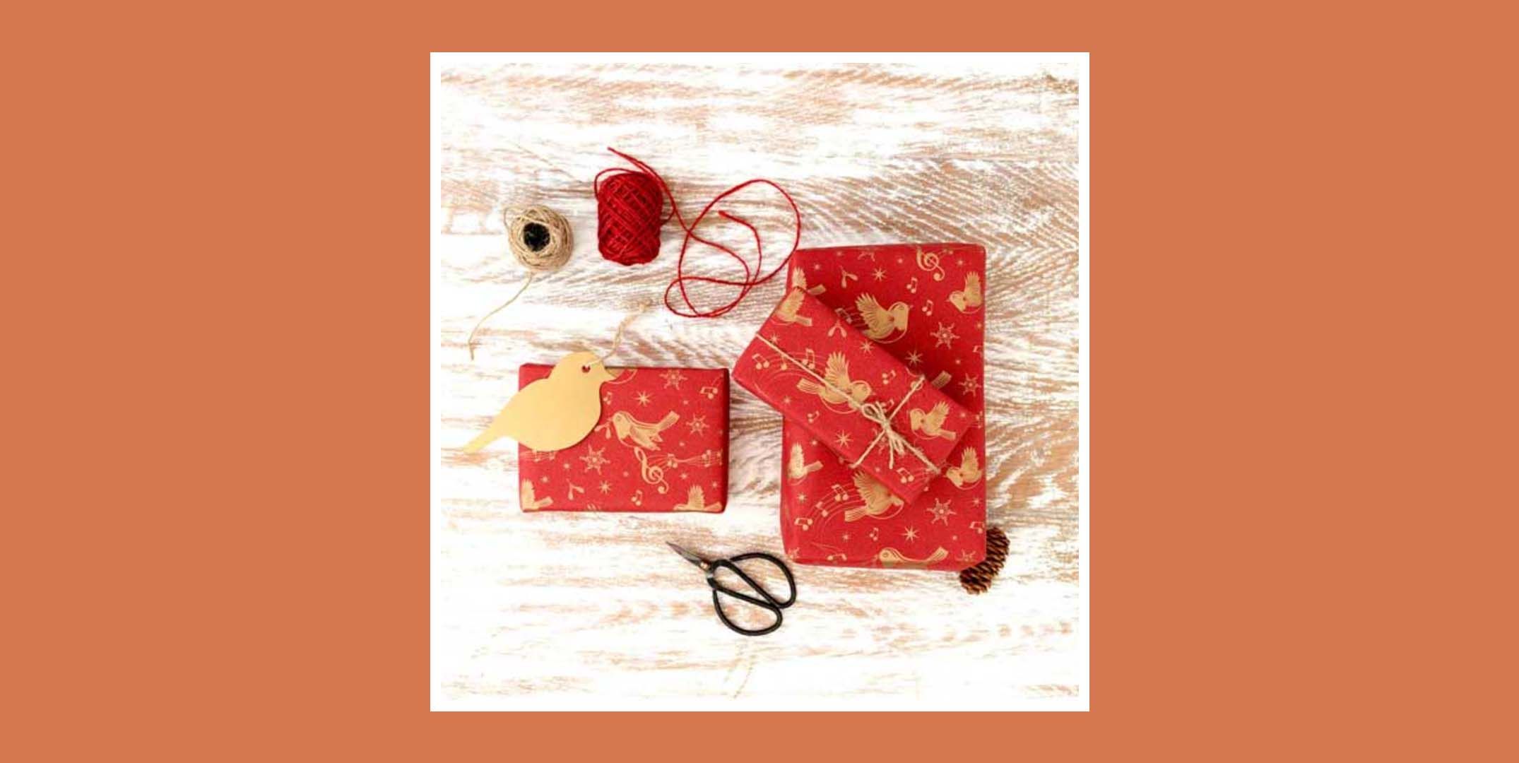 Christmas Red Green Gold Wrapping Paper Sheets, Gift Wrapping Paper,eco  Friendly Kraft Paper,100% Recycled & Recyclable, Luxury Gift Wrap 