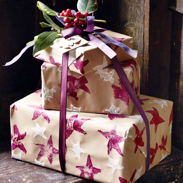 Wrapping paper red-brown 0,7 x 10 m, kraft paper - Order now!