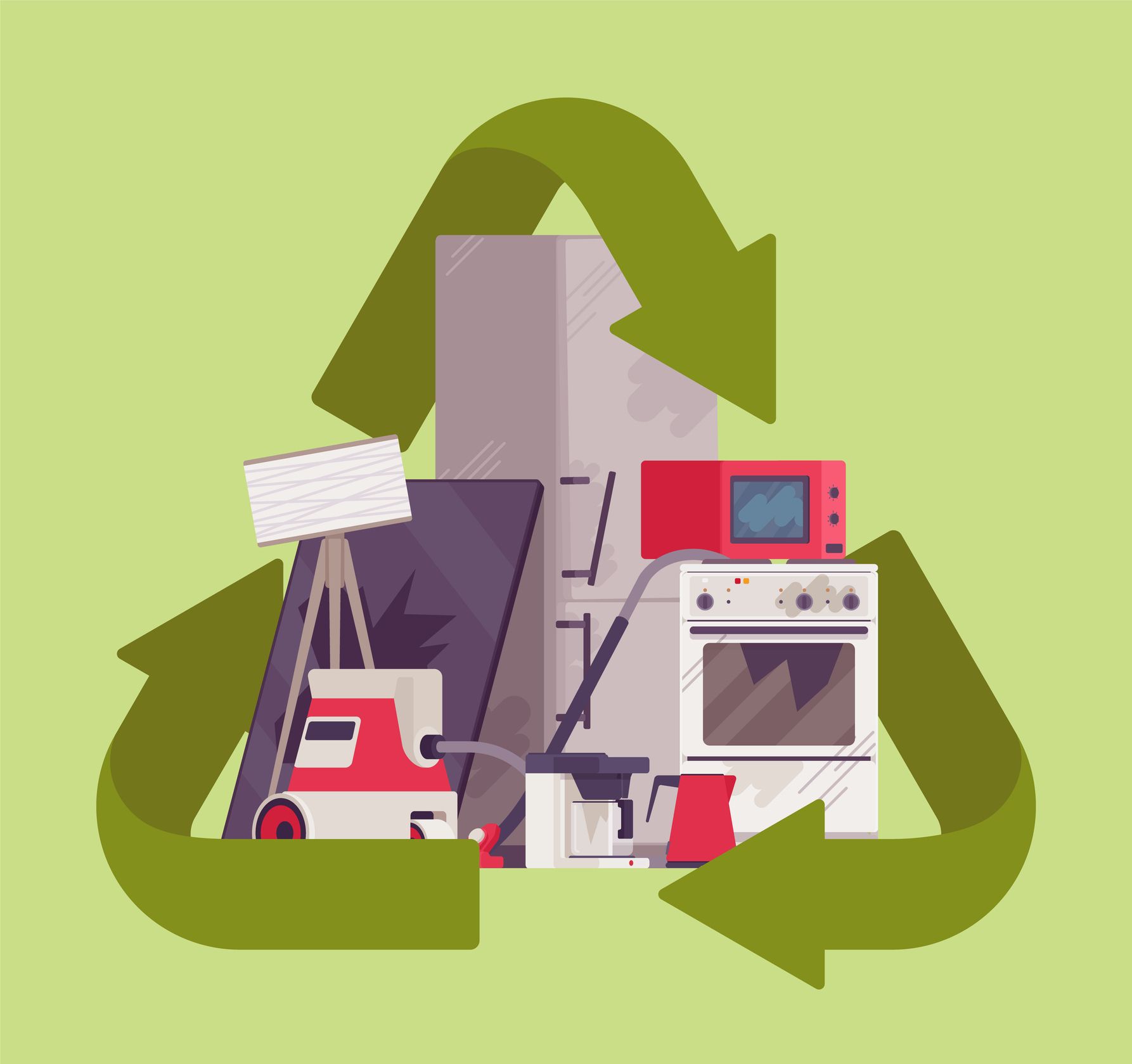 how to recycle electrical appliances