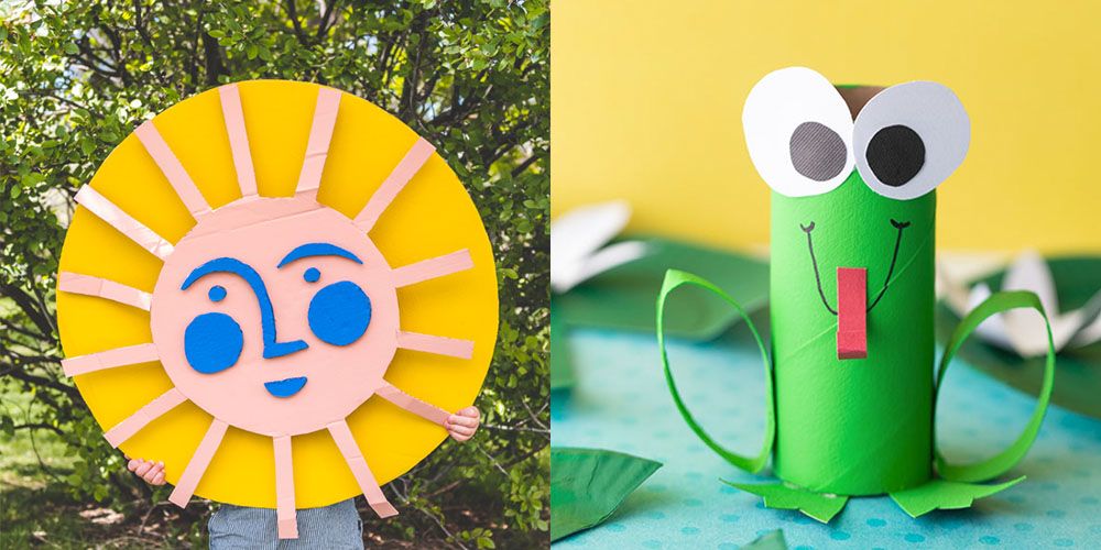 30 Easy Recycled Crafts for Kids