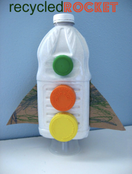 Recycled Crafts Ideas for Kids: DIY Colorful Train from Plastic Bottles -  Recycled Bottles Crafts 