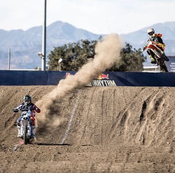 alta electric bike at the red bull straight rhythm motorcross dirt track in 2022