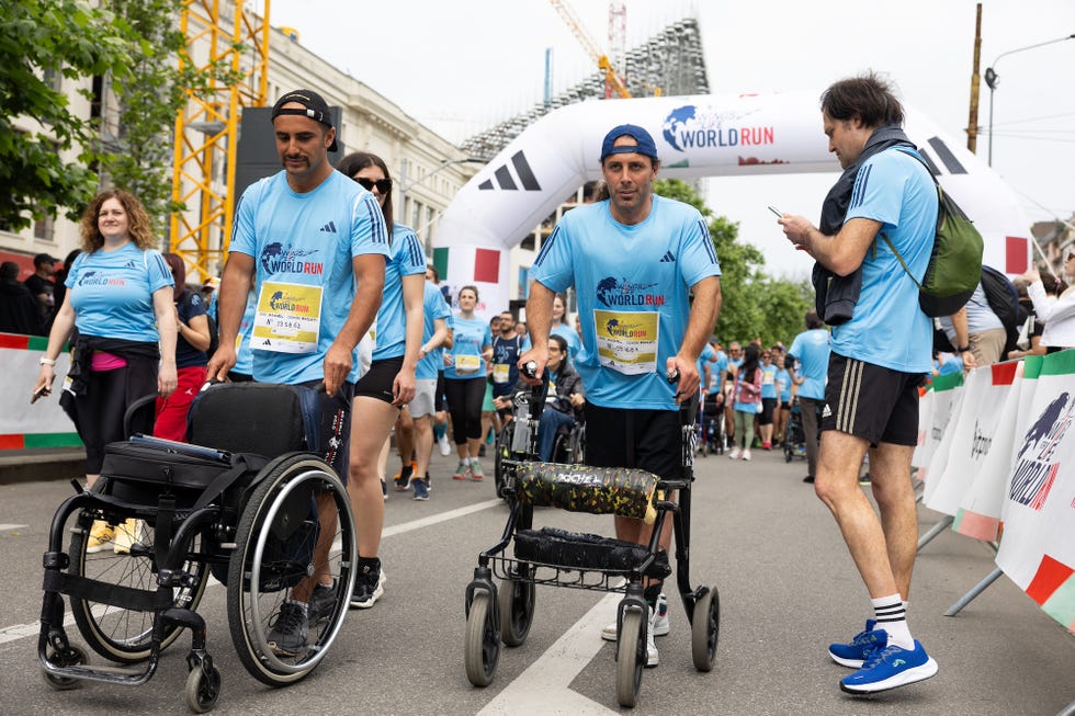 michel roccati, wings for life world run