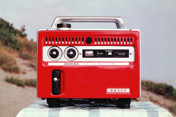 red and black radio