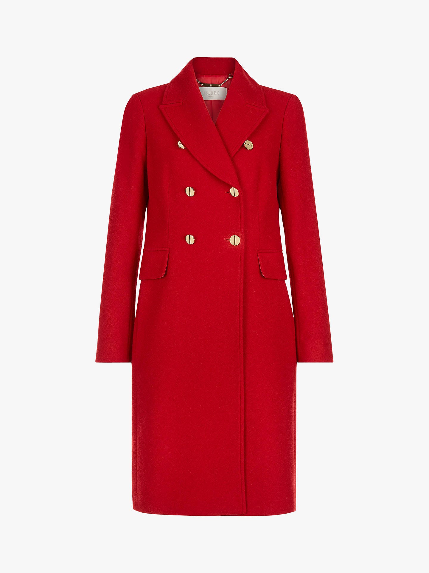 Hobbs red coat