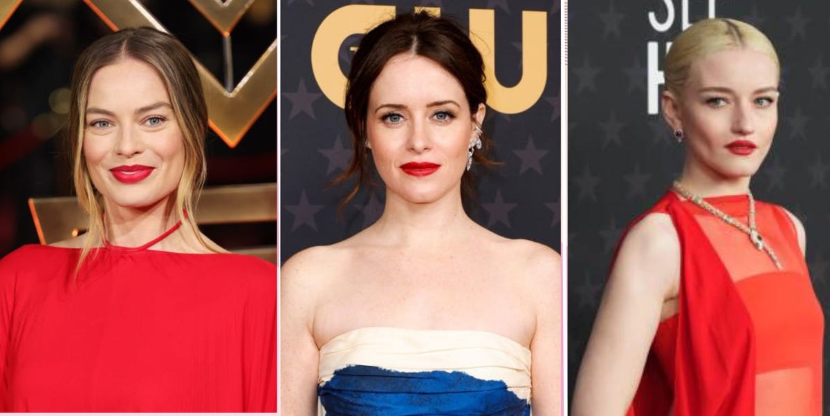 As these celebrities show, in 2023 red lipstick has never looked better