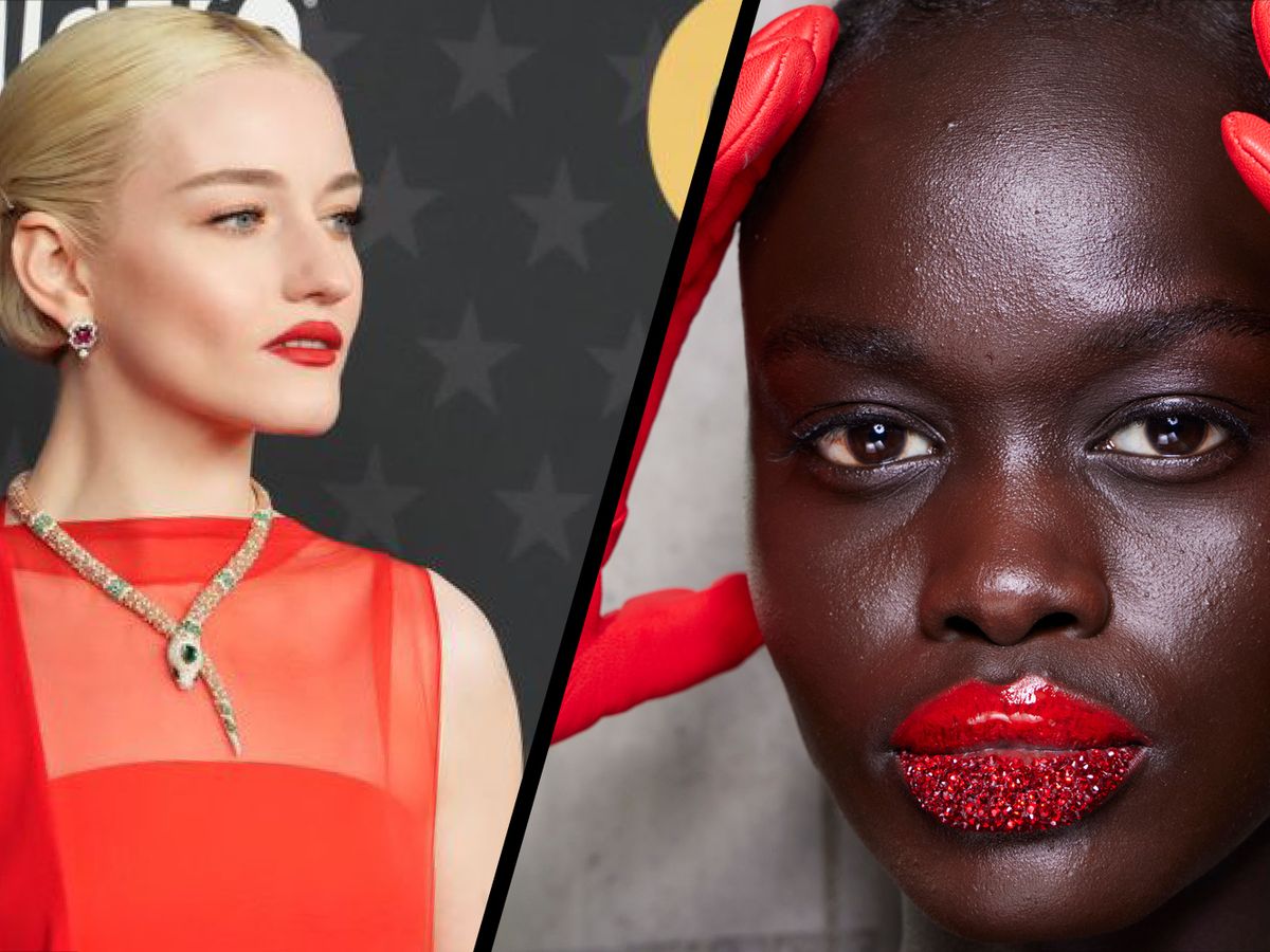 As these celebrities show, in 2023 red lipstick has never looked