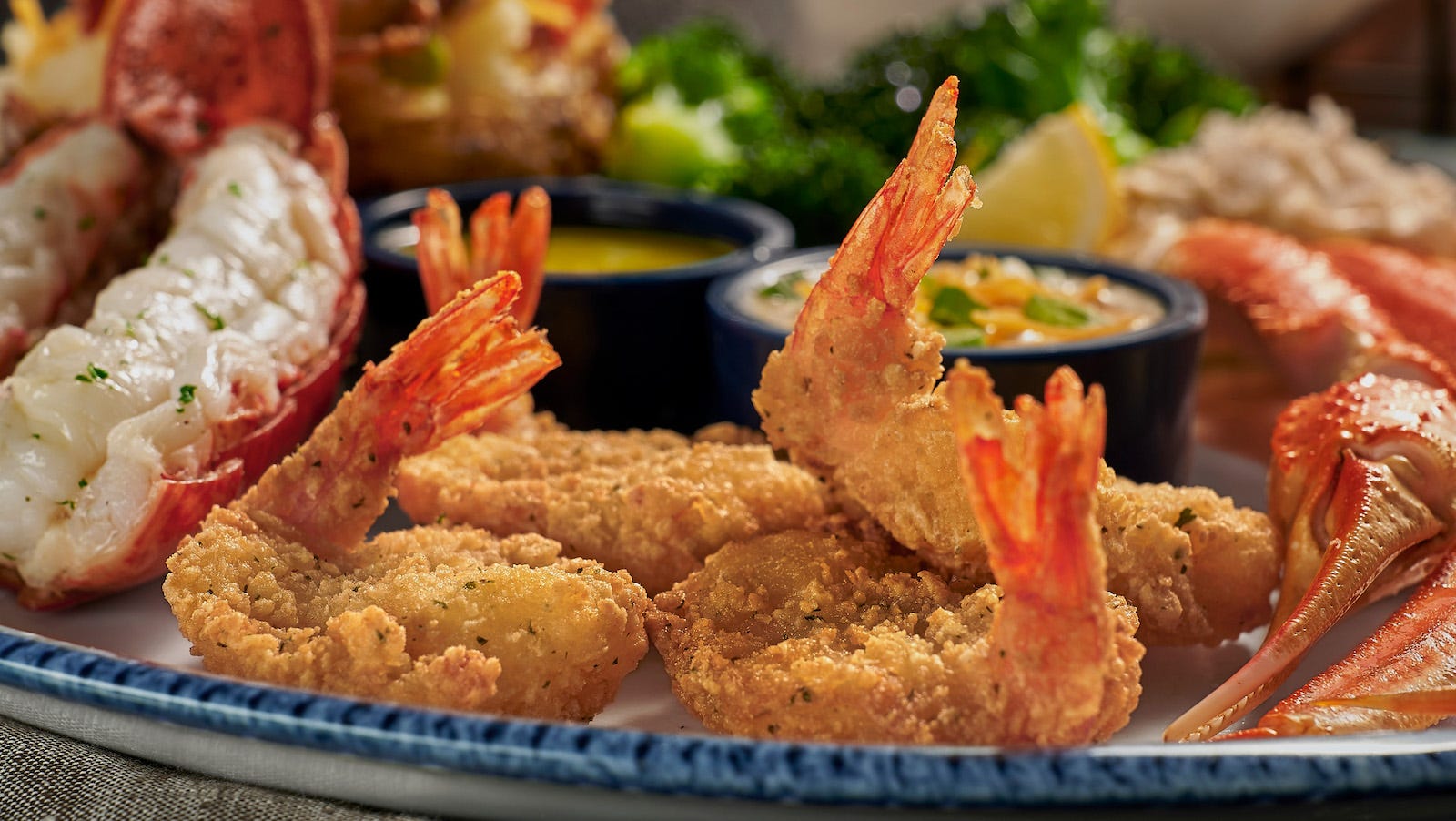 Red Lobster's New Cheddar Bay Shrimp Are Inspired By Their Iconic Biscuits