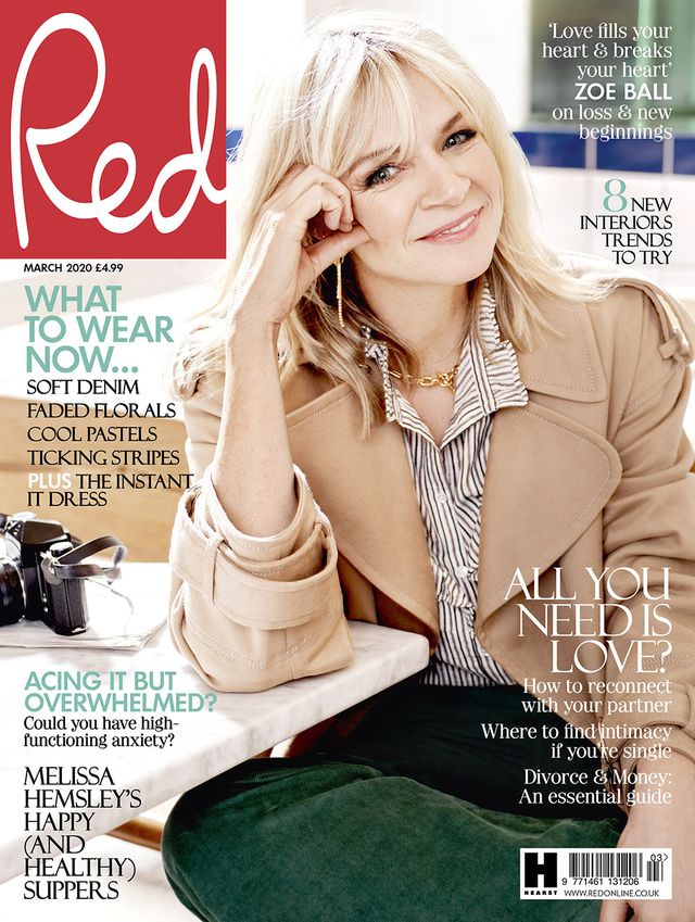 Red magazine March 2020 Zoe Ball