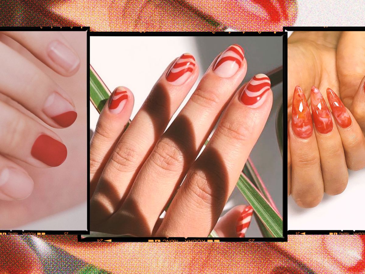 Red - Red Nail Art Design Ideas, Inspiration, and shades