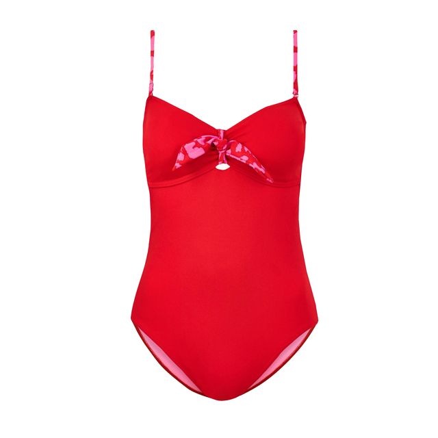 Swimwear UK - red swimsuit