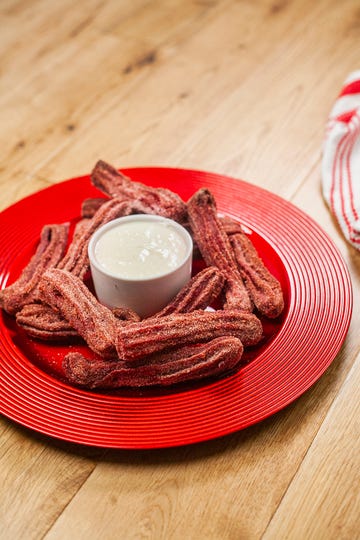 red velvet churros