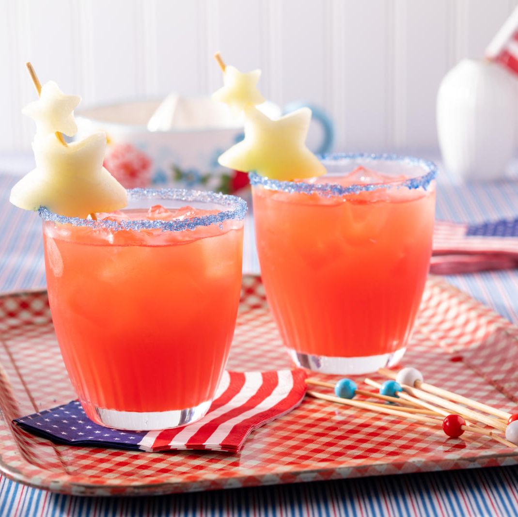 red white and blue cocktail