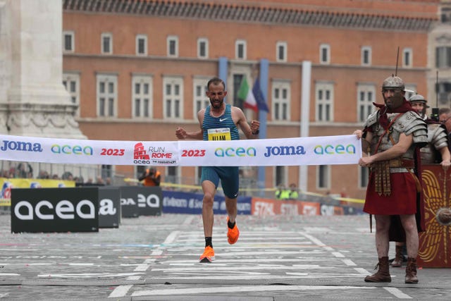 vincitore maratona di roma