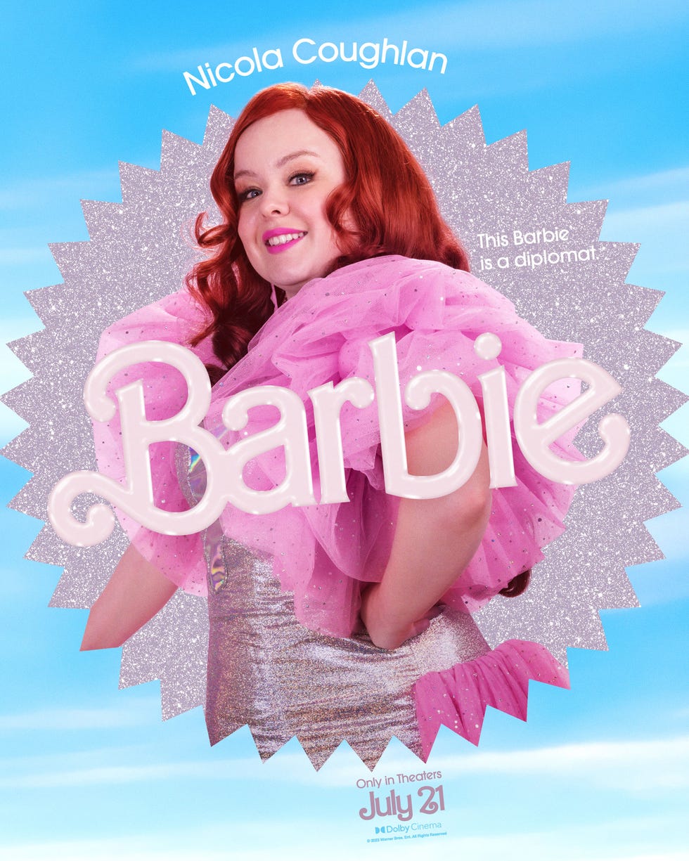 nicola coughlan as diplomat barbie